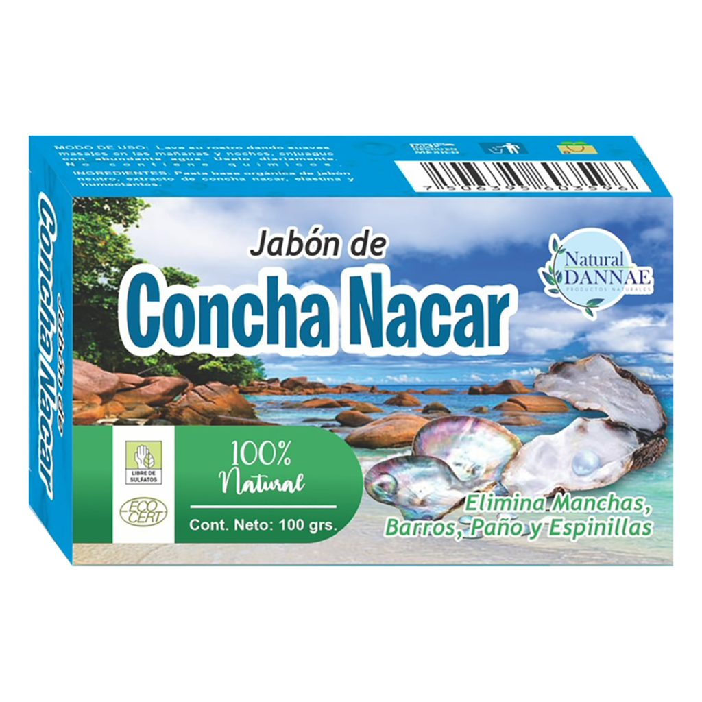 JABÓN CONCHA NACAR NATURAL DANNAE