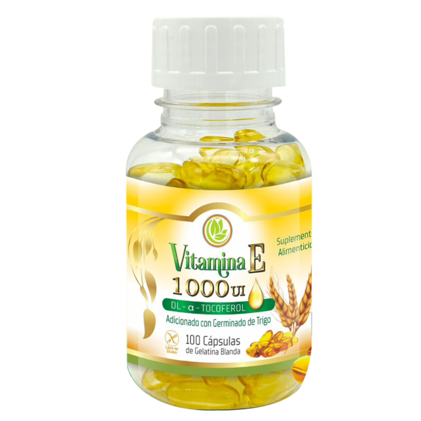 Cápsulas vitamina E