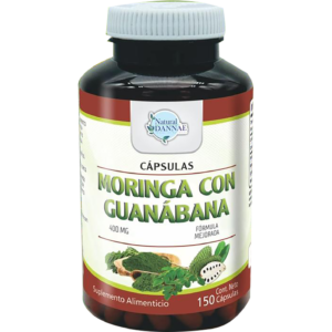 CAPSULAS DE MORINGA CON GUANABANA